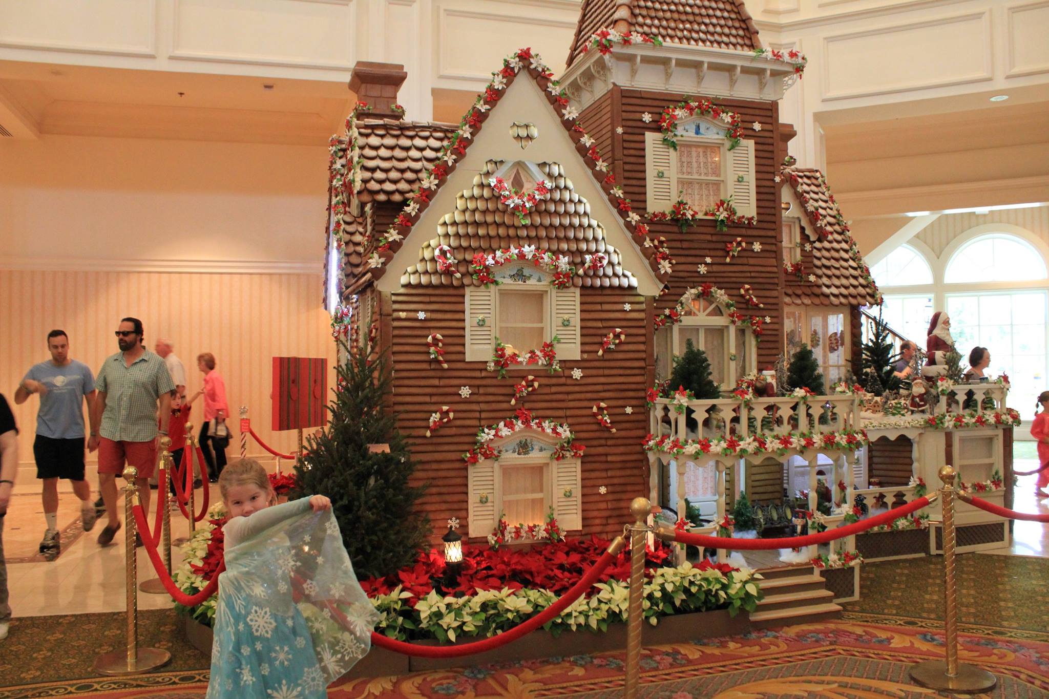 The Biggest Gingerbread House EVER!  Exploring Disney